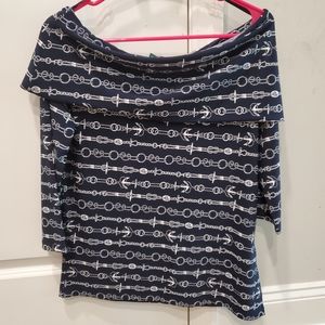 NWOT  Ralph Lauren blue top